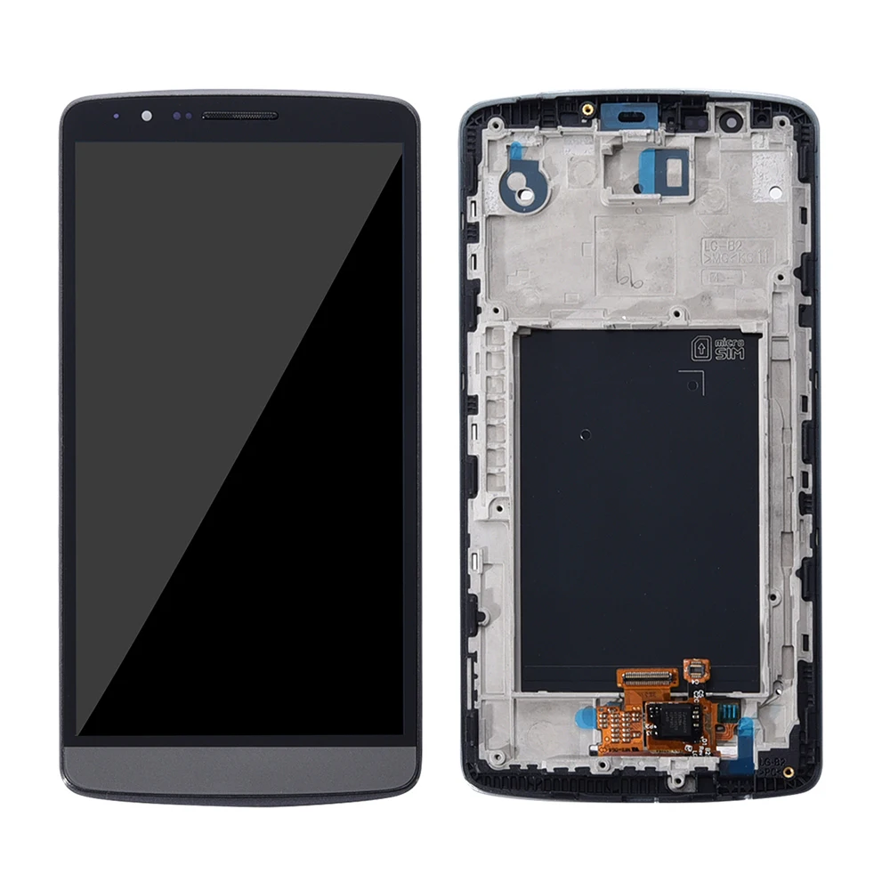 ЖК дисплей 5 &quotдля LG G3 D850 D851 D855 с сенсорным экраном и дигитайзером Замена для в