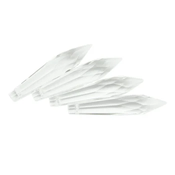

10pcs 50mm Crystal Prism Multi-Sided Icicle Drip Pendant Pendant Lamp Accessories