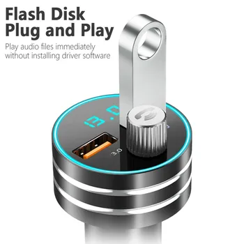 

Handsfree Car MP3 Player Cigarette Lighter Adapter Car bluetooth Handsfree Wireless FM Transmitter MP3 Player Accessories