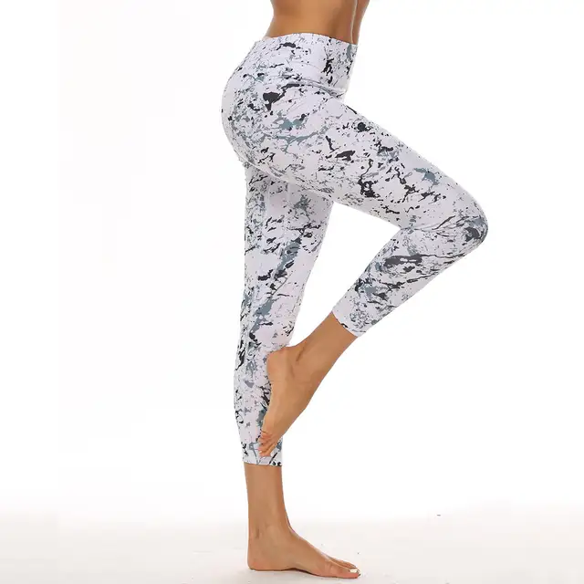 marble gym leggings