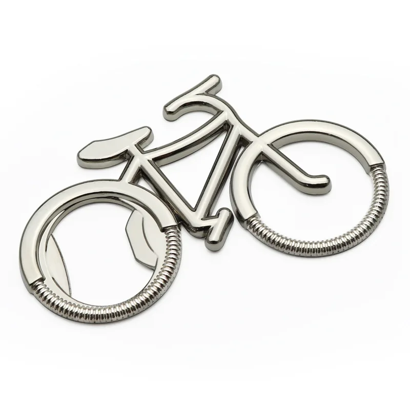 

1PC Bottle Opener Keychain Fashion Metal Bicycle Creative Beer Opener Kitchen Tool Opener Ring Sport Sports Gift Gadget