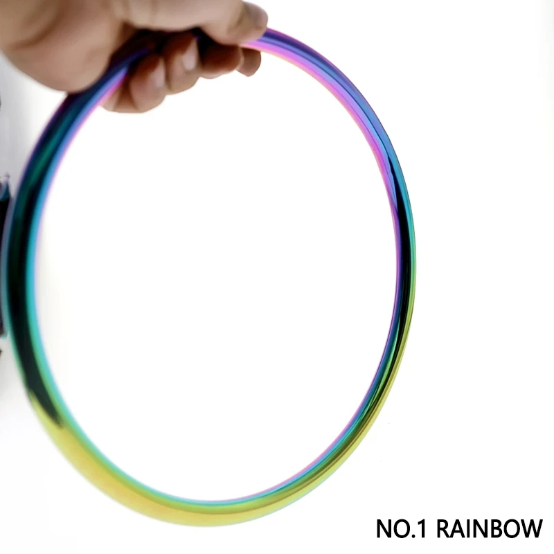 Rainbow Basic Stainless Steel Japanese Shibari Ring Suspension Bondage Gear Accessories Chastity Device BDSM Game Sex Toys 1 1