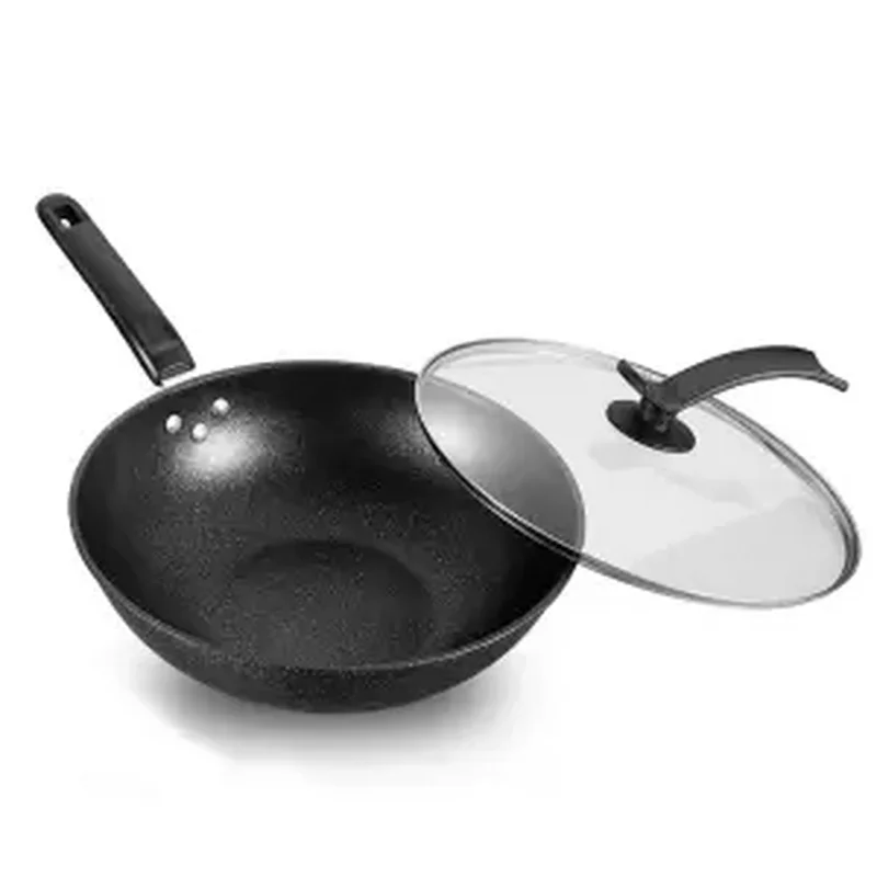 Cooking Pot Induction Cooker Wok Non stick Pan No Oil Smoke Pot Maifan