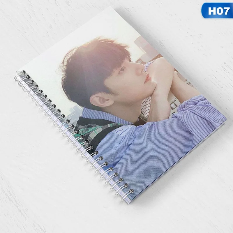 Аниме Mo Dao Zu Shi спираль блокнот бумажный блокнот Pocketbook Дневник Журнал Офис школа рисования подарок - Цвет: H07