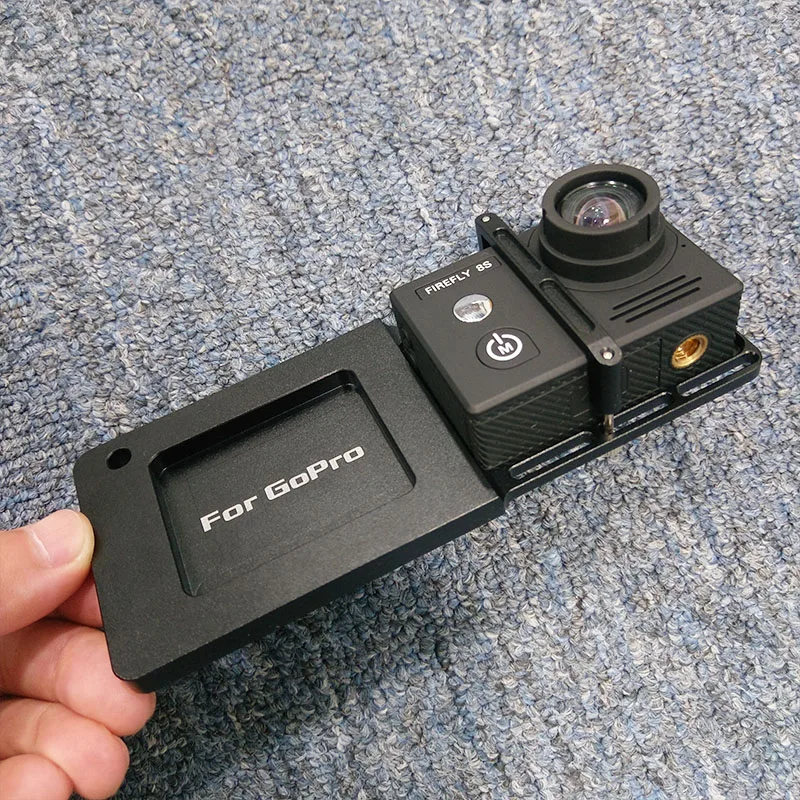 Адаптер для крепления переключателя для GoPro Hero 5 3+ Xiaoyi для feiyu zhiyun Smooth Q DJI OSMO Mobile 3-осевой карданный стабилизатор адаптер