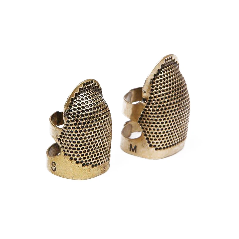 Retro Finger Protector Antique Thimble Ring Handworking Needle Thimble Needles Craft Household DIY Sewing Tools home gadgets