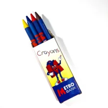 4 цветные мелки для детских рисунков и безопасны и нетоксичны