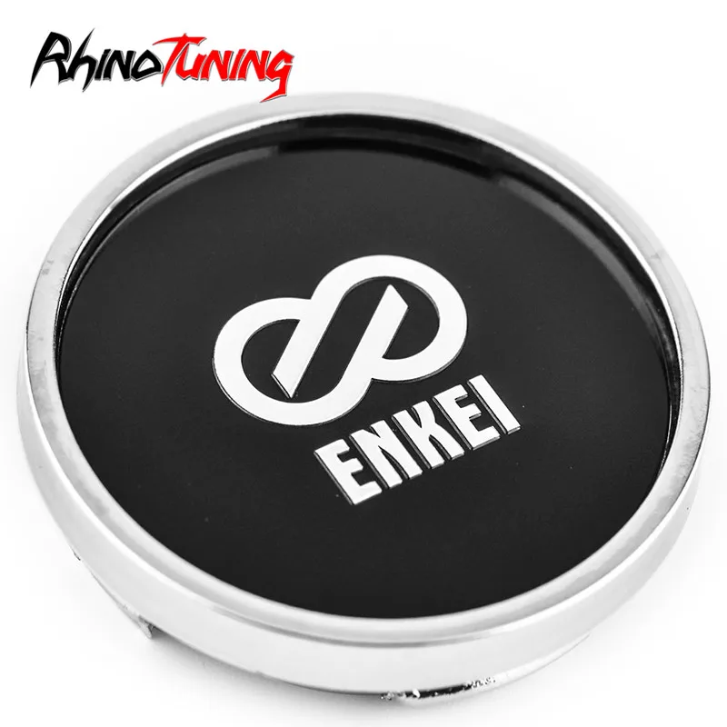 

4pcs 50mm 46mm Enkei Wheel Center Caps Hub Wheels Rim HubCap Covers Emblem Auto Styling Accessories