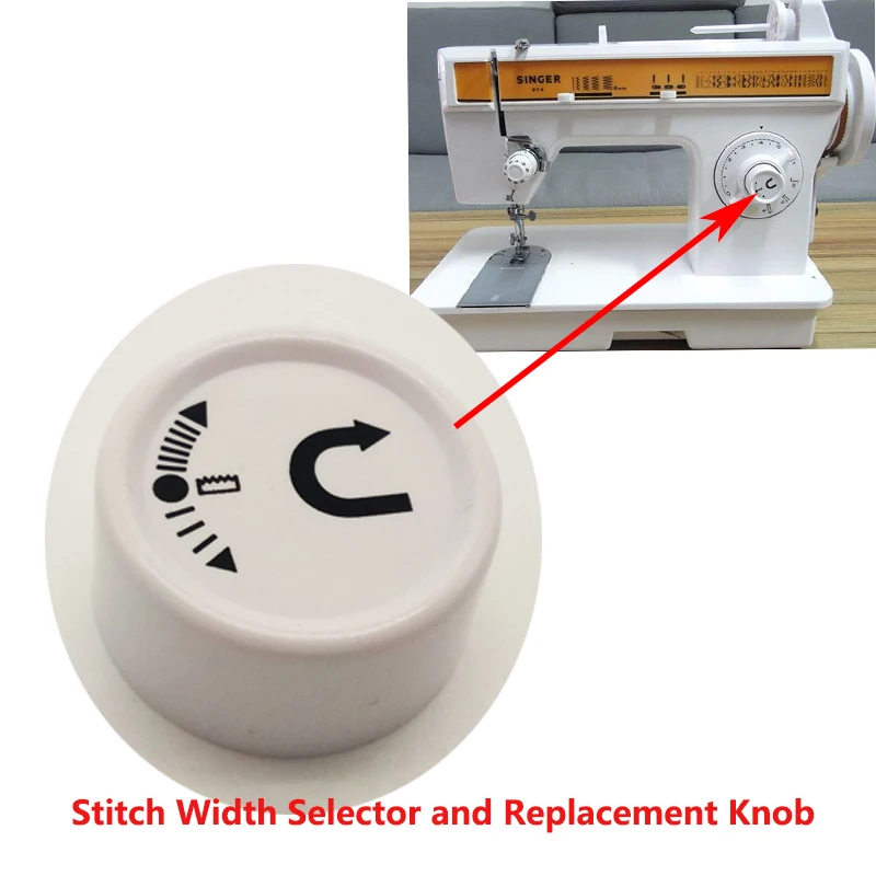 Stitch Width Selector And Replacement Knob For Singer 974 And 964