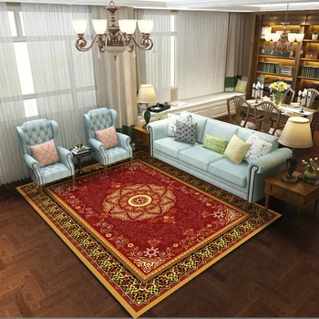 

Chinese Neo-classical Living Room Coffee Table Sofa Carpet Model Room Thin Washable Blanket