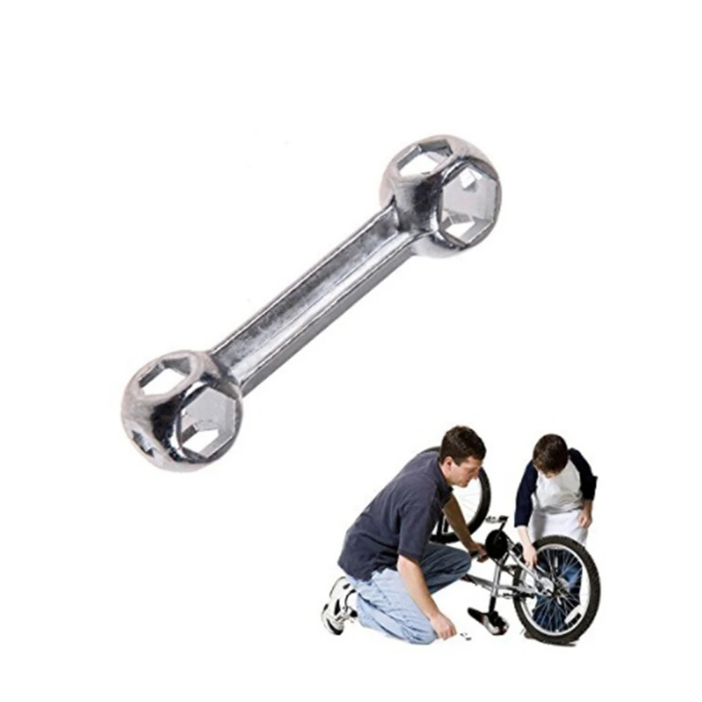 10 в 1 гаечный ключ мини-инструмент для ремонта велосипеда форма кость собаки крутящий момент шестигранный гаечный ключ отверстия велосипедный гаечный ключ мульти инструменты