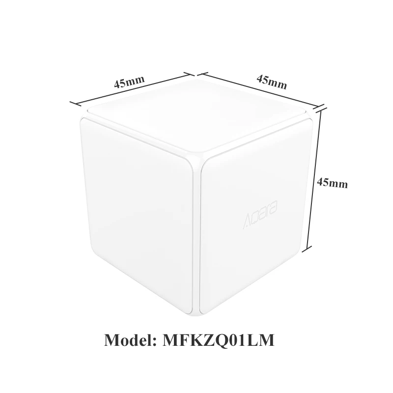 Контроллер Magic Cube Aqara Zigbee шесть действий подключение к хабу aqara Gateway 3 для