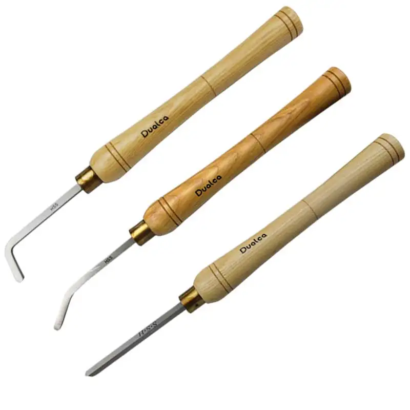 3pcs/set High Speed Steel Woodworking Hollowing Tools,Mini Hollow Form