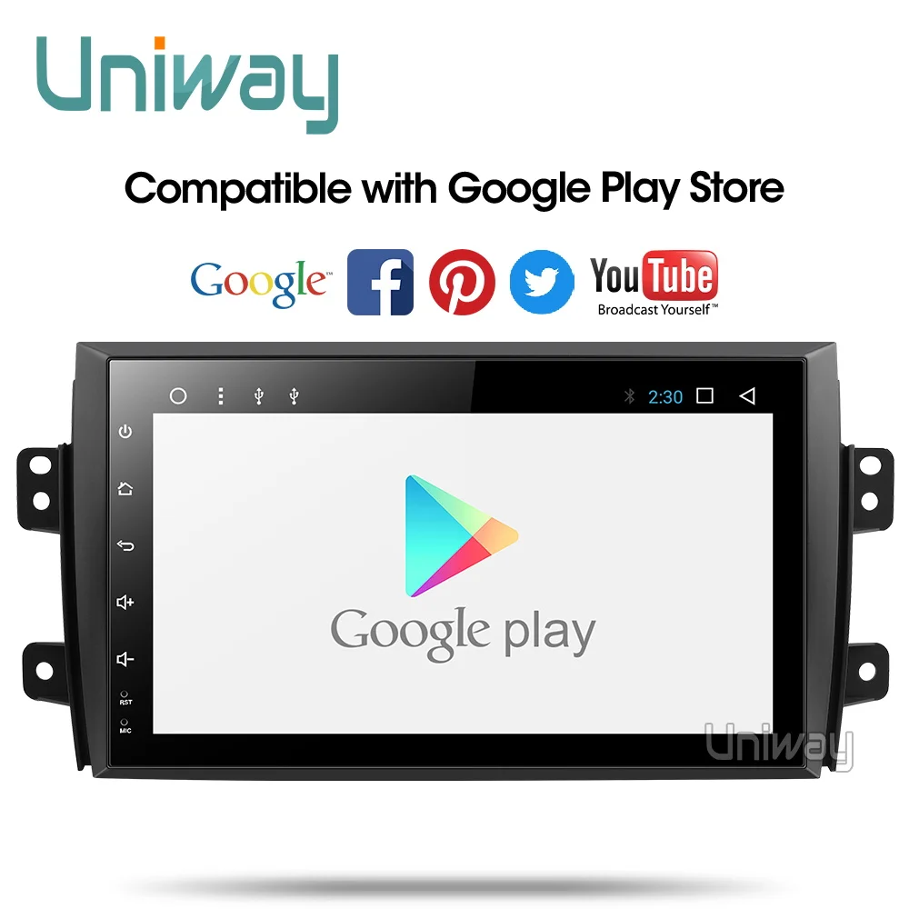 Excellent uniway ATY9071 Android 8.1 car dvd for Suzuki SX4 2006 2007 2008 2009 2010 2011 2012 2013 car radio gps navigation 2 Excellent uniway ATY9071 Android 8.1 car dvd for Suzuki SX4 2006 2007 2008 2009 2010 2011 2012 2013 car radio gps navigation 2