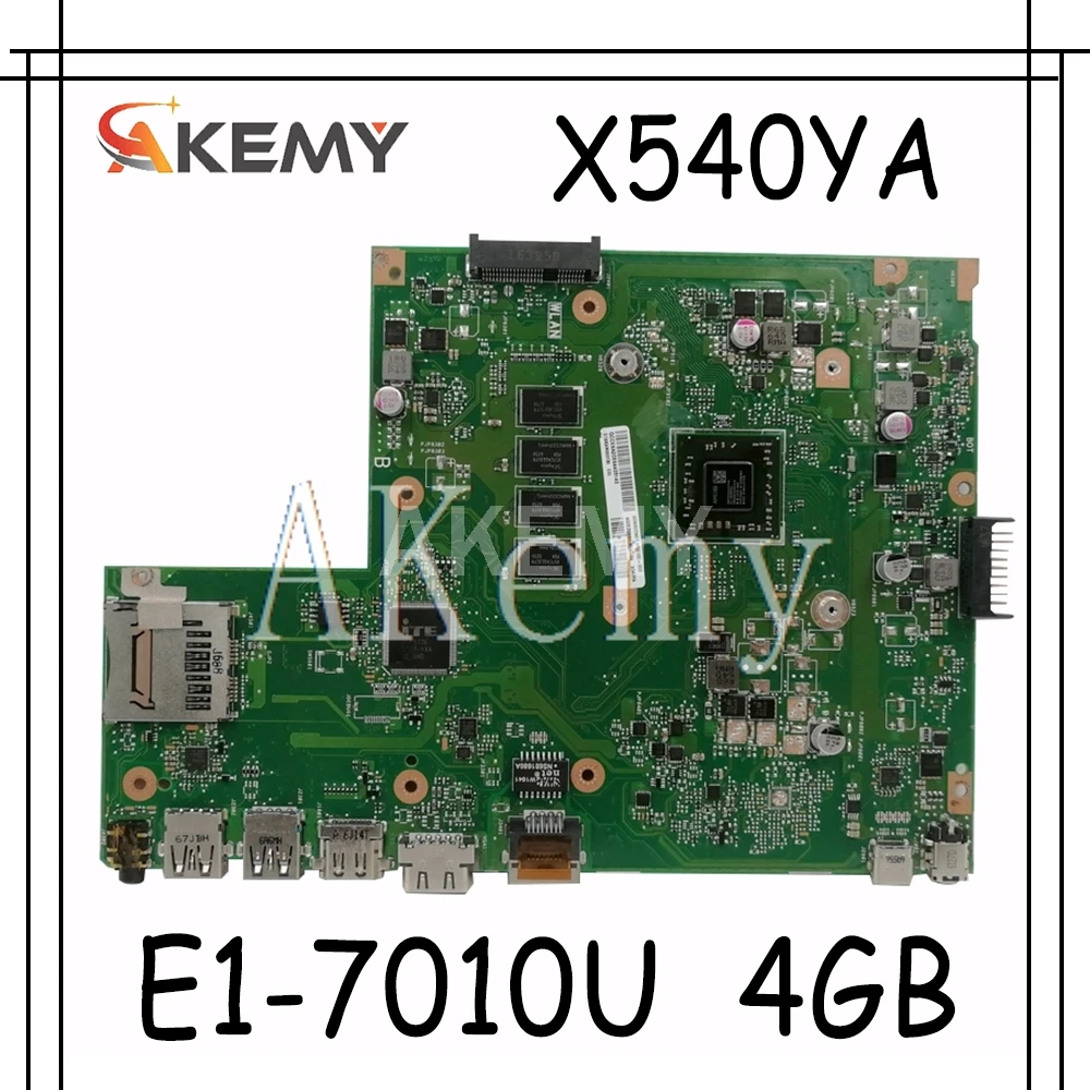 SAMXINNO для For Asus GM X540YA Laotop материнская плата X540Y D540Y R540Y W/E1 7010U процессор 4G
