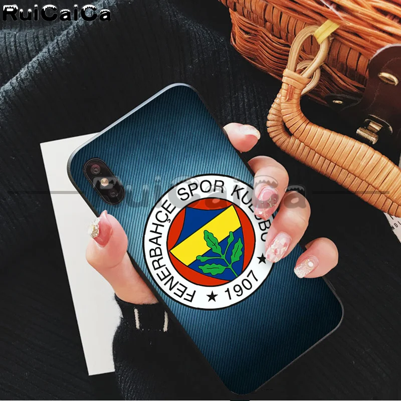 Чехол для телефона RuiCaiCa Turkey Fenerbahce футбол Coque Shell для iPhone 6S 6plus 7 7plus 8 8Plus X Xs MAX 5 5S XR 11 11pro