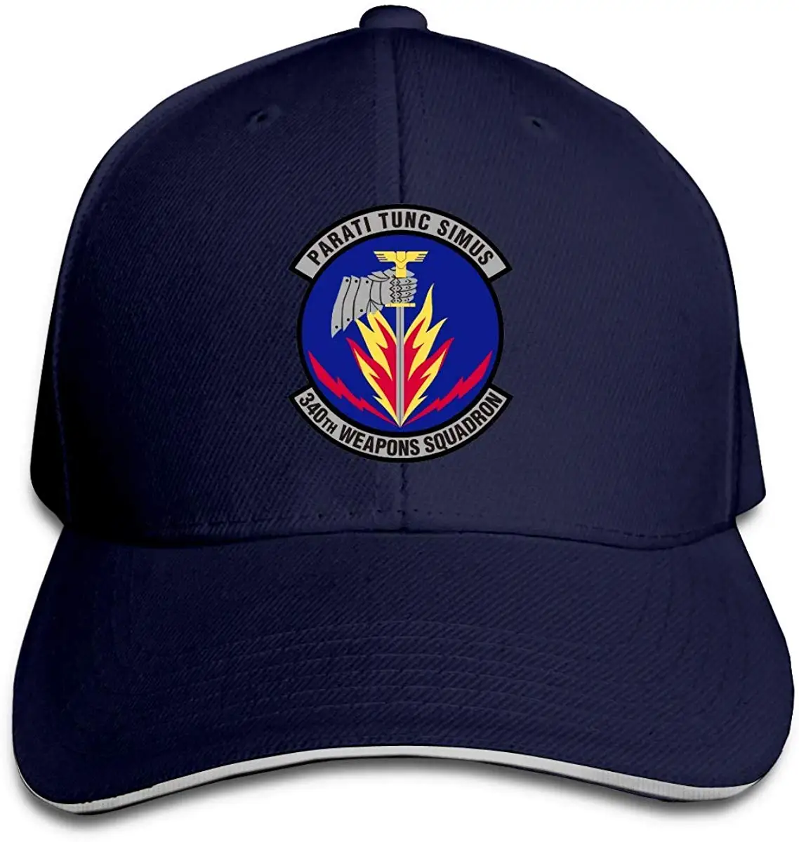 340th оружие эскадрилья Регулируемая шляпа бейсболка сэндвич Кепка
