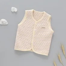 Стиль; сезон осень-зима; цветной хлопковый мужской жилет для малышей теплый стеганый жилет для маленьких девочек детская одежда; хлопок