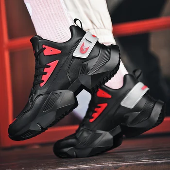 

Winter shoes men outdoor sports shoes white shoes high quality leather shoes fashion comfortable shoes men's casual shoes