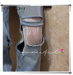 CHAOZHU  Japanese Korea High School Girls High Socks Loose Solid Colors Double Needles Knitting Cotton Long Socks Women