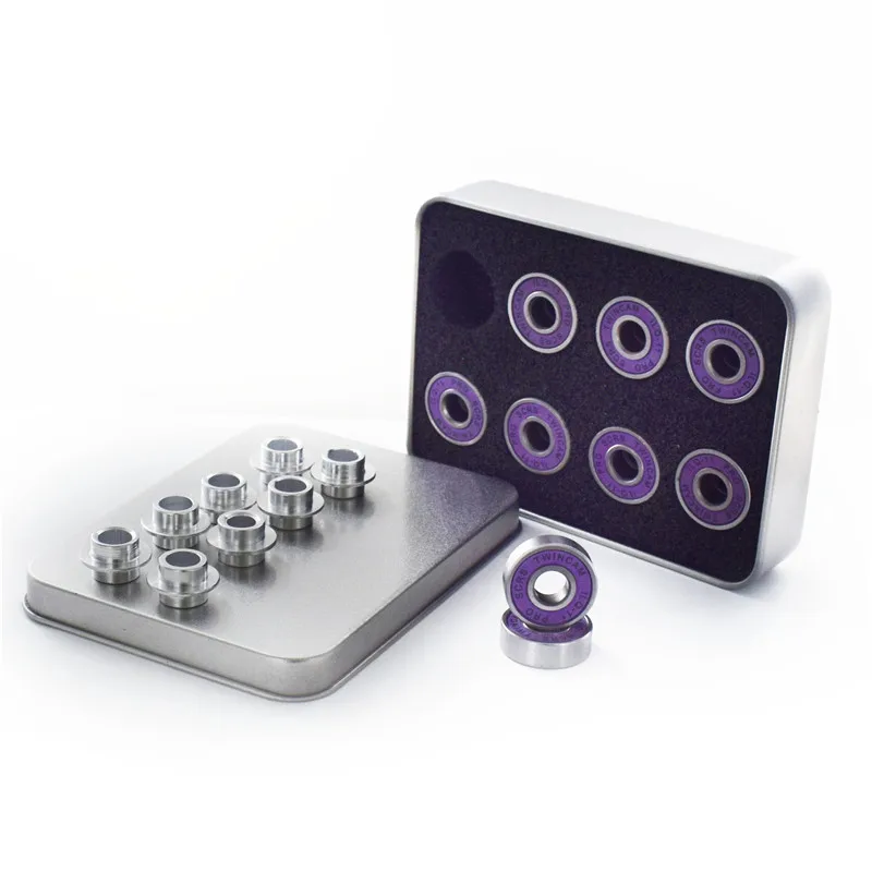 Skateboard Bearings ILQ-11 Chrome Steel 608 608z for SEBA FSK Slalom Speed 16 pcs/lot