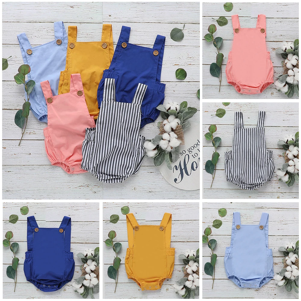 

2019 Infant Cotton Unisex Newborn Rompers New Born Baby One-pieces Girls Jumpsuit Cotton Clothes Outfits Boys Romper for Infant