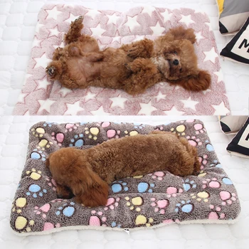 

Winter Dog Bed Pet Blanket Pet Sleeping Mat Warm Cat Dog Bed Cover Pet Sofa Cushion Mattress For Small Dogs Chihuahua Bulldog