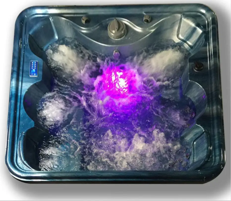 Description Picture 4 of item2120X2120X900mm 6 people Swimming Pool whirlpool Bathtub Acrylic Hydromassage Surfing Massage SPA 5510