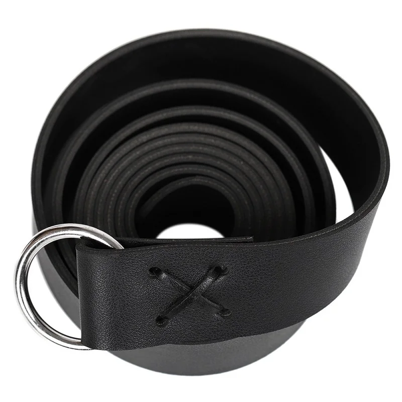 Medieval Sword Ring Belt Costume Larp Accessory Armor Gear Adult Viking Knight Pirate Cosplay Leather Long Loop Buckle For Men