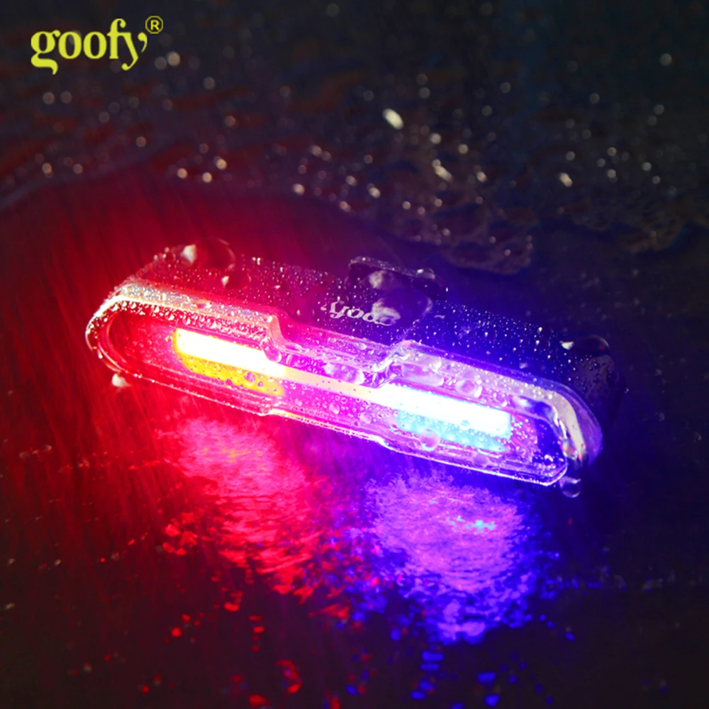 

New USB Rechargeable Front Rear Bicycle Light Lithium Battery LED Bike Taillight Cycling Helmet Light Lamp Mount Bike Accessorie