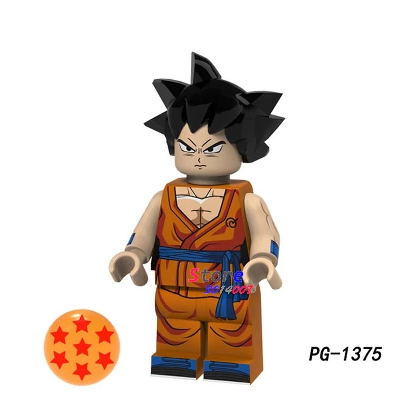 50 шт. строительные блоки Dragon Ball Сон Гоку сон Гохан радиц капитан Арнольд мультфильм серии для детей игрушки - Цвет: PG1375