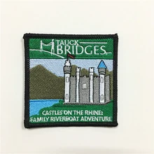 Изготовленные на заказ нашивки для одежды производитель DIY железные значки 2,5 дюймов Высота может сделать как ваш логотип