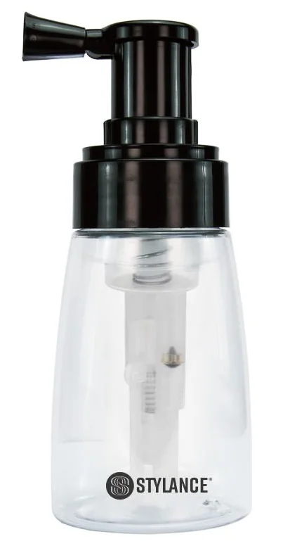 Description Picture 3 of itemBarber Hairdressing Accessories Powder Spray Bottle Transparent Dry Powder Split Spray Bottle 140ML