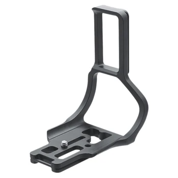 

DSLR Camera Tripod Head Universal Aluminum Alloy Quick Release Plate L Bracket for Nikon D750 Tripod