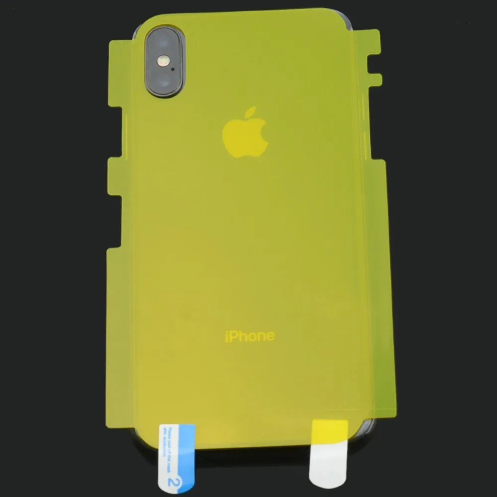 6D задняя защитная Гидрогелевая пленка для iPhone 11 Pro Max X XR XS Max 7 8 6 6S Plus Nano мягкая защитная пленка против царапин