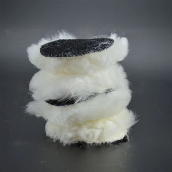 

Hot Sale 10pcs 3 Inch Woolen Polishing Buffer Pads Heavy Cut Pads For Car Polisher Brand New And High Quality