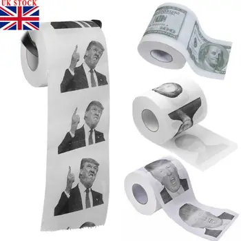

Hot Funny Toilet Paper Bulk Rolls Bath Tissue Bathroom White Soft 3 Ply