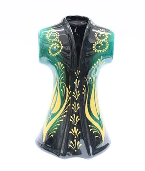 

30 cm Green Kaftan Kutahya Turkish Tile Decor Trinket Kaftan Outstanding Traditional Ceramic Ottoman Anatolia Coffee cup Blue Turquoise