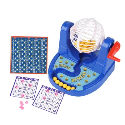 

Mini Lottery Machine Fun Bingo BINGO Small Desktop Draw Game Multiplayer Interactive Toys