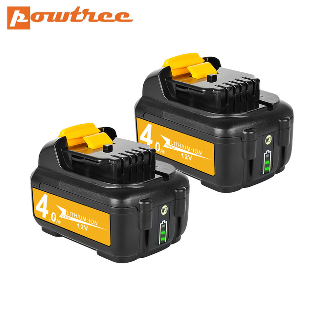 12V MAX Li-ion DCB120 Battery For Dewalt 3.0/4.0/6.0Ah DCB121 DCB123 DCB125 DCD710 DCF813 DCF815 DCF610 DCB100 DCT410S