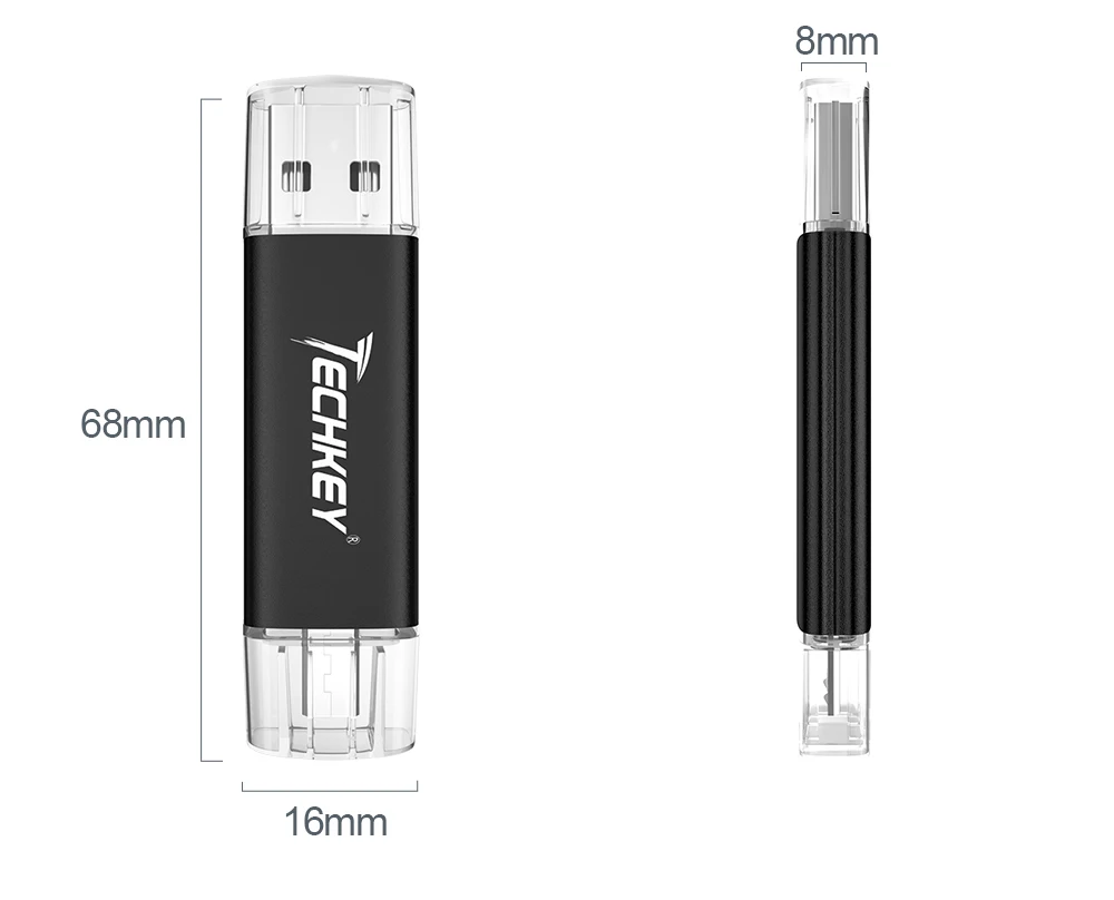 Флэшка OTG Cle Usb флешка 4 ГБ 8 ГБ 16 ГБ 32 ГБ 64 Гб Usb флеш-накопитель полная емкость флеш-накопитель usb карта памяти подарок смартфон