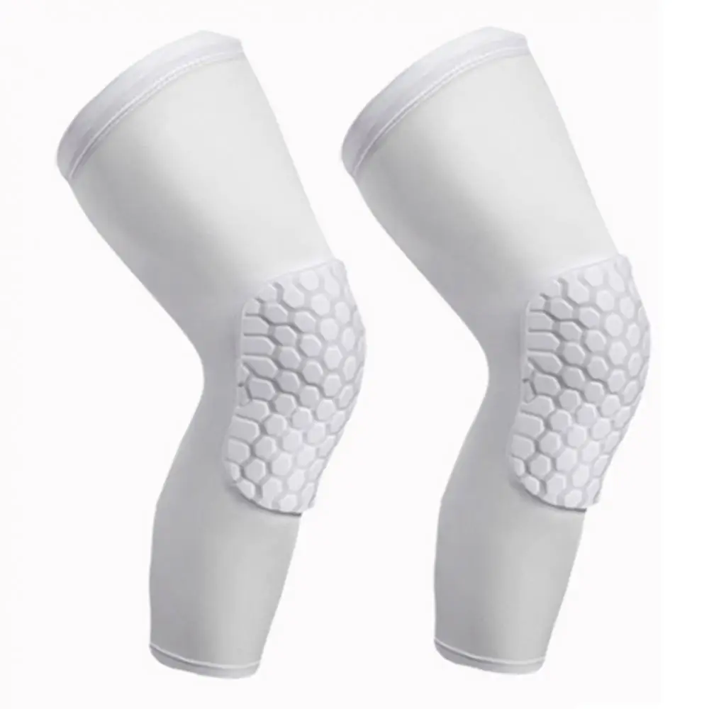 1Pc Men Women Knee Pad Breathable Sports Football Basketball Knee Pad Honeycomb Leg Brace Support Knee Pad Knee Support Knee Brace Knee Wraps