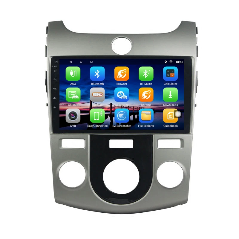 9 дюймов Android 10 автомобильный DVD мультимедийный плеер GPS для KIA Forte Cerato 2008 2009 2010 2012