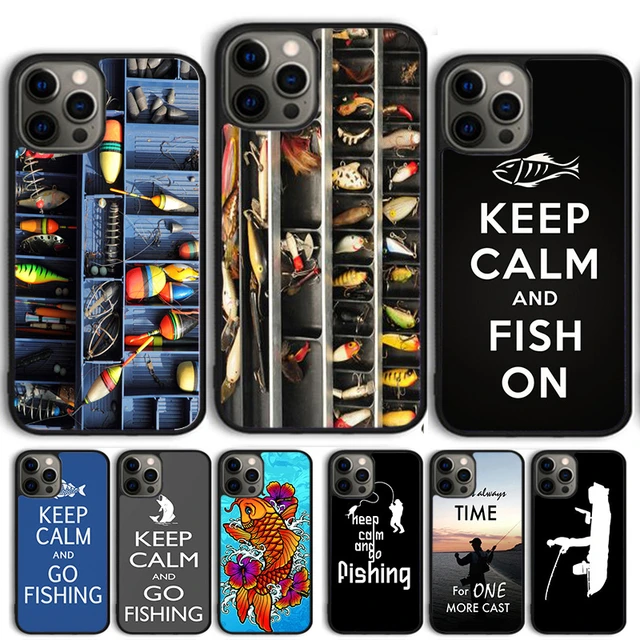 Hunting Fishing art fish box Phone Case Cover For iPhone 15 14 13