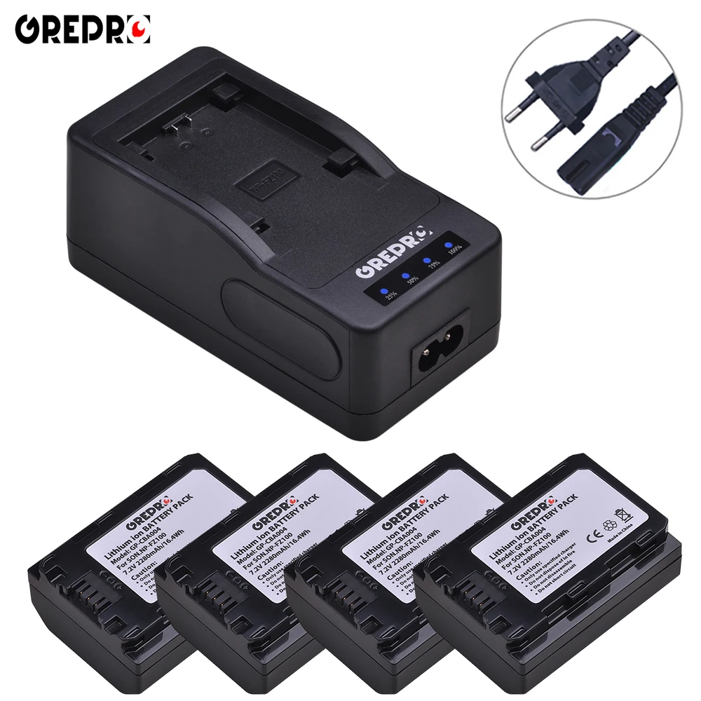 

NP-FZ100 NPFZ100 FZ100 Battery LED Rapid Charger For Sony A9 9S A7R A7 III ILCE-9 ILCE-7RM3 ILCE-7M3 Mark III Camera Batteries