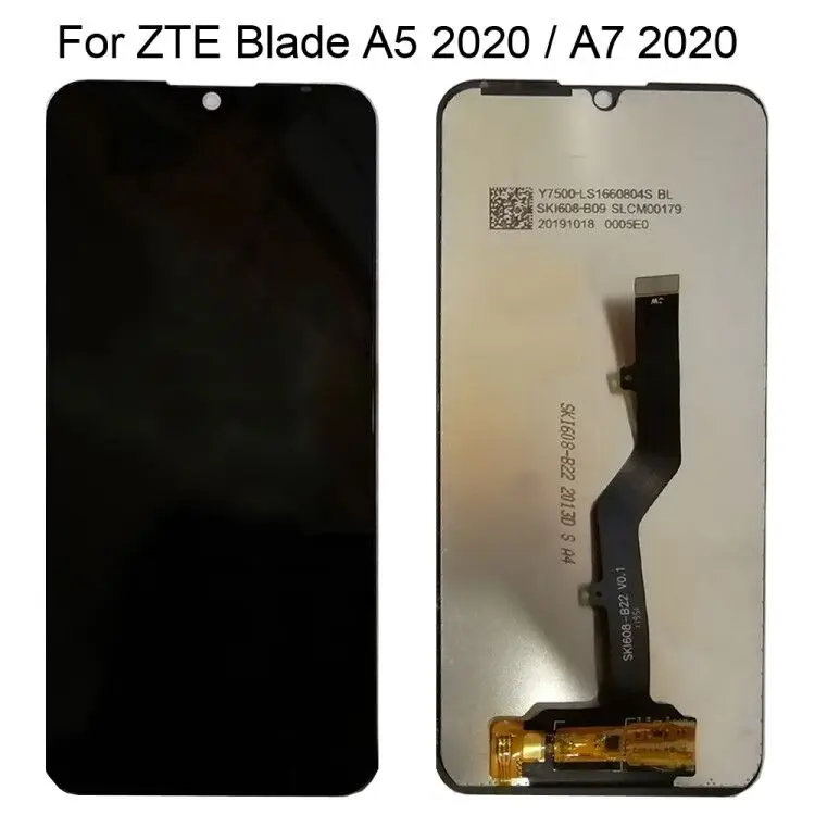 Протестированный Оригинальный дисплей для ZTE BLADE A7 2020 ЖК-дисплей A5 запчасти