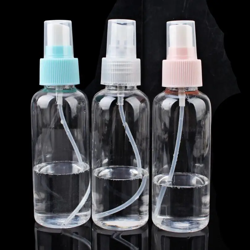 1Pcs Transparent Empty Spray Bottles 30ml/50ml/100ml Plastic Mini