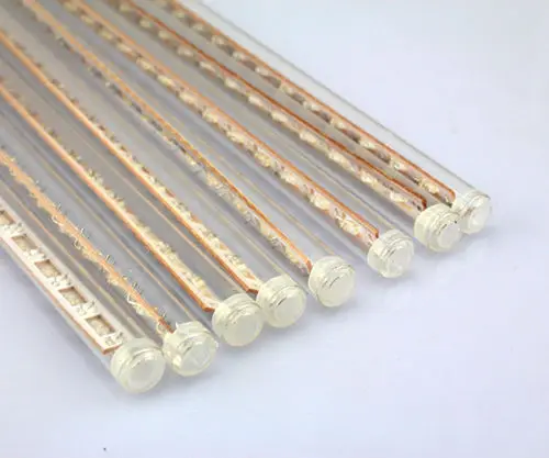 Романтический метеоритный дождь белый 30 см 8 трубок 144LED Рождественская елка свет вечерние украшения