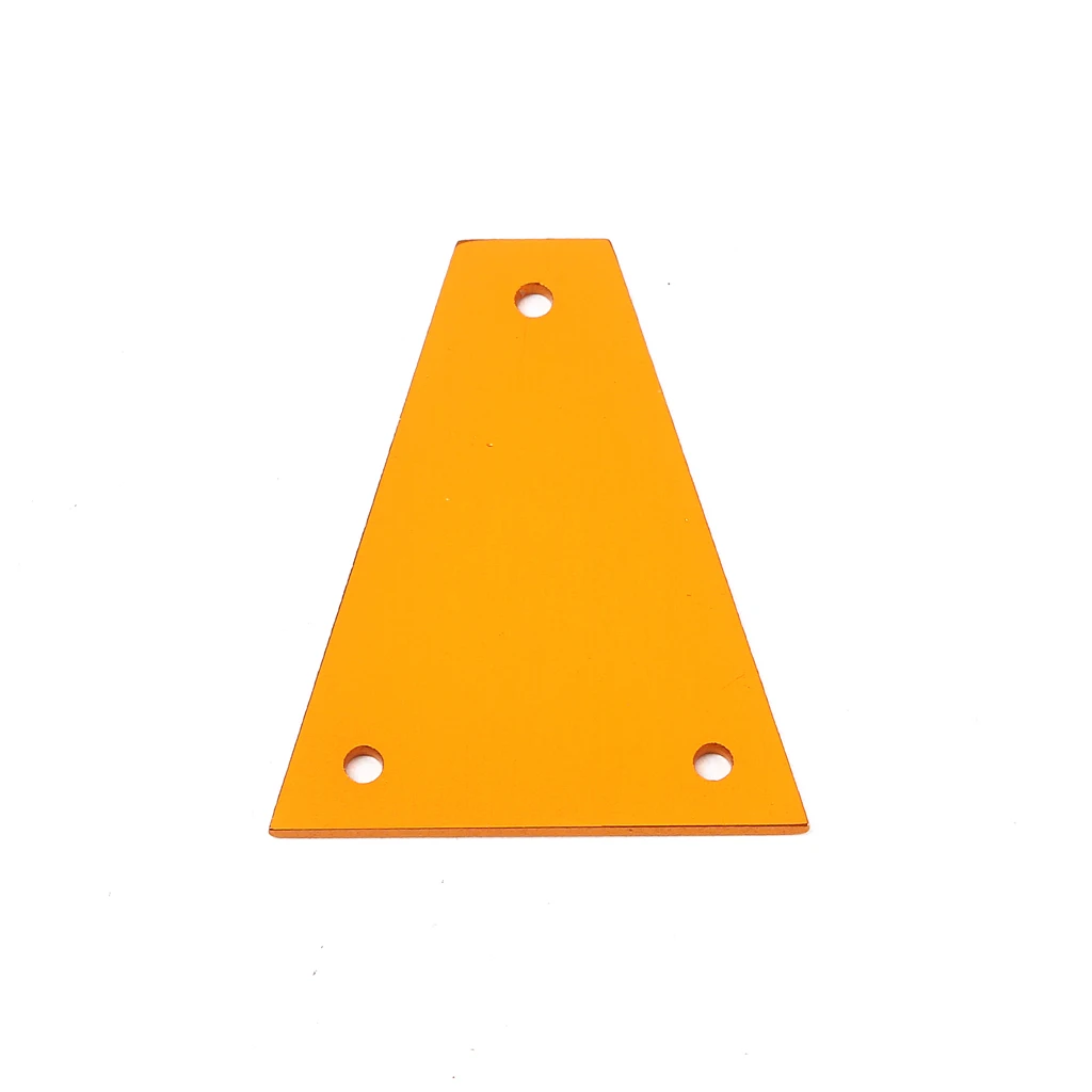 2x Triangle Truss Rod Cover for Jackson Guitar Musical Instrument Parts - Gold