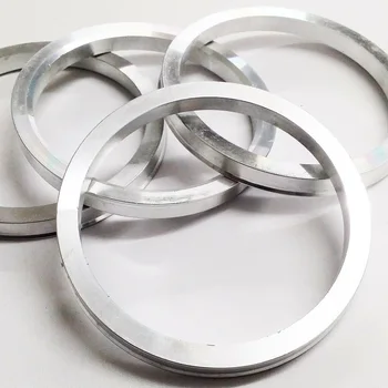 

4Pcs Car Aluminium Hub For VW Centric Spacer Spigot Rings Set Of 73.1-57.1 Suit Auto Accessories Car Wheel Bore Center Hub 2020